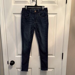 American Eagle Outfitters Women's Size 2 Deep Indigo Skinny Jegging